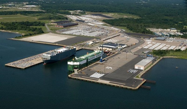 A QUONSETT 1 QDC - Aerial of Port of Davisville