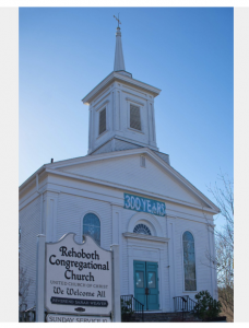 Rehoboth Plans For “first” Church Anniversary